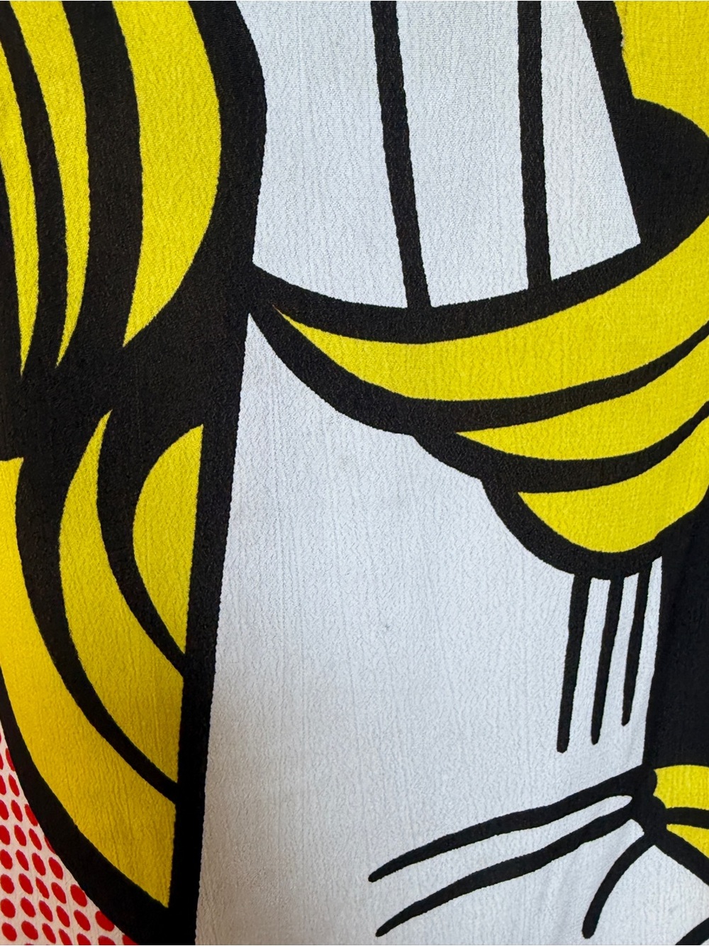 Vintage Lichtenstein Pop Up Skirt, Rare - Picture 6 of 8